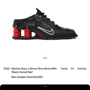 Womens Nike Shox MR4 Mules